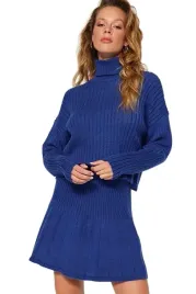 trendyol-granatowy-komplet-damski-sweter-i-spodnica-prazkowany-m-5ea-m-5-a