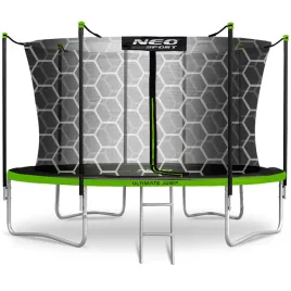 duza-trampolina-ogrodowa-dla-dzieci-374cm-12ft-drabinka-siatka-wewnetrzna