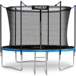 trampolina-ogrodowa-dla-dzieci-312cm-10ft-drabinka-siatka-wewnetrzna