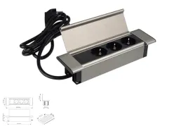 gniazdko-flat-box-stal-drapana-3-x-gniazdo-schuko-przewod-zasilajacy-o