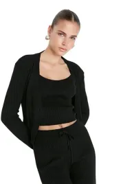 trendyol-czarny-komplet-damski-sweter-top-i-spodnie-prazkowany-l-5ea-l-5-a