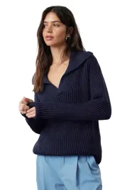 trendyol-gruby-granatowy-sweter-damski-z-kolnierzykiem-i-dekoltem-v-s-5ea