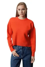 trendyol-damski-sweter-z-dlugim-rekawem-w-kolorze-pomaranczowym-s-5ea