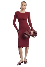 trendyol-bordowa-prosta-sukienka-z-dlugim-rekawem-midi-s-5ea-s-5-a