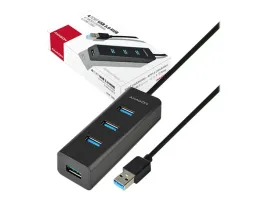 axagon-hue-s2bl-hub-usb-3-0-z-funkcja-ladowania-2-porty-usb-kompaktowy-kolor-niebieski-24-miesiace-gwarancji