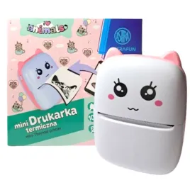 mini-drukarka-termiczna-rozowa-astrafun-animals-10-rolek-papieru-astra