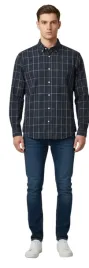 selected-homme-granatowa-koszula-meska-w-krate-dlugi-rekaw-l-n1b