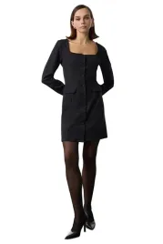 trendyol-czarna-sukienka-elegancka-mini-z-guzikami-i-kwadratowym-dekoltem-3