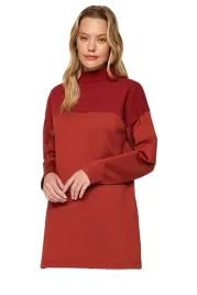 trendyol-bluza-damska-z-golfem-w-kolorze-rudym-dlugi-rekaw-s-5ea-s-5-a