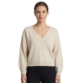 vero-moda-bezowy-sweter-z-dekoltem-w-szpic-i-rekawem-3-4-m-6fa