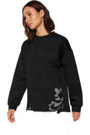 trendyol-czarna-bluza-damska-z-aplikacja-i-dlugim-rekawem-s-5ea