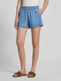 vero-moda-niebieskie-szorty-z-falbanka-i-elastycznym-pasem-xs-6fa