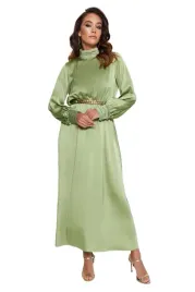trendyol-zielona-sukienka-maxi-khaki-damska-gladka-40-5-b