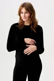 noppies-czarna-bluzka-ciazowa-z-dlugim-rekawem-prazkowana-xxl-6fa