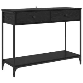 konsola-czarny-dab-100-x-345-x-75-cm-material-drewnopochodny