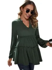 shein-bluzka-ciazowa-z-falbanami-khaki-34-v3k
