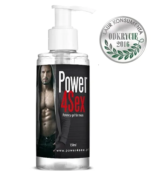 Power4Sex - silny żel na potencję
