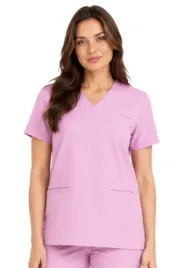 bluza-medyczna-pudrowy-roz-basic-premium-roz-xs