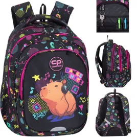 coolpack-plecak-szkolny-dla-klas-1-3-fast-capybara-music-f163961