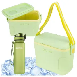 lodowka-turystyczna-mala-na-ramie-8l-zielona-pinnacle-butelka-aquaphor