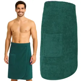 kilt-spa-recznik-do-sauny-wellness-100percent-bawelna-butelkowy-l-xl