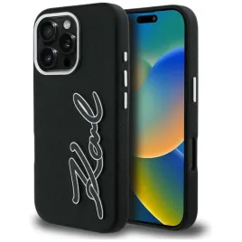 etui-karl-lagerfeld-fw-grained-signature-logo-na-iphone-16-pro-czarne
