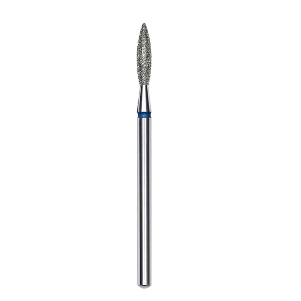 STALEKS Frez diamentowy do paznokci PŁOMYK niebieski EXPERT 2,3/10mm