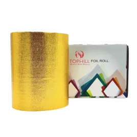 folia-fryzjerska-ryflowana-w-rolce-127mm-x-100m-zlota-gold-tophill