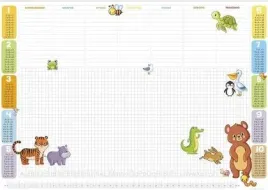 podklad-na-biurko-planer-zwierzaki-pp03-lucrum