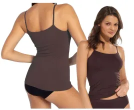 gatta-koszulka-top-na-ramiaczkach-camisole-brazowy-czekoladowy-dark-choco-l