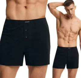 henderson-bokserki-szorty-meskie-luzne-bawelna-k342-czarne-xxl