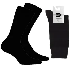 gatta-skarpety-meskie-perfect-man-gladkie-bawelna-czarne-48-50