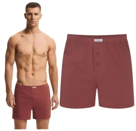 henderson-bokserki-szorty-meskie-luzne-bawelna-k345-czerwone-l