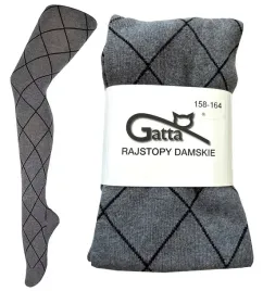 gatta-rajstopy-bawelniane-damskie-wzorowane-w688-browncoal-158-164