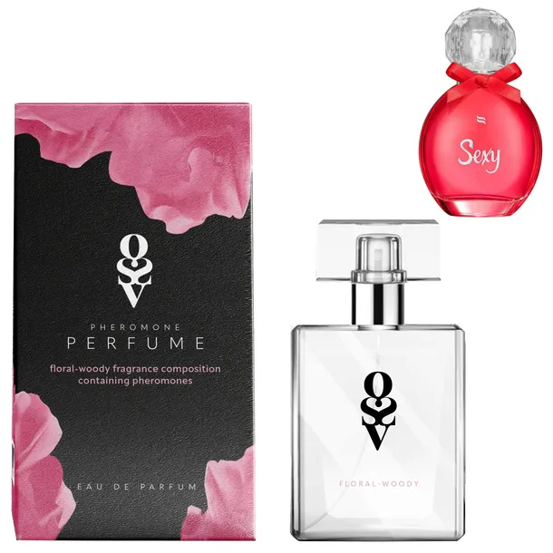 OBSESSIVE PERFUM DAMSKI Z FEROMONAMI FLORAL-WOODY 30ML PERFUM SEXY