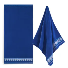 zwoltex-rondo-2-recznik-z-haftem-duzy-kapielowy-niebieski-450g-70x140cm