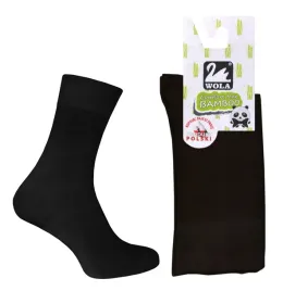 wola-skarpety-meskie-bambusowe-comfort-man-bamboo-czarne-42-44