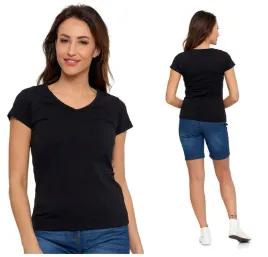 moraj-koszulka-damska-t-shirt-bawelna-krotki-rekaw-czarny-s