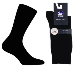 wola-skarpety-czarne-perfect-man-cotton-r-39-41