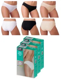 gatta-3-sztuki-kiki-bikini-biale-czarne-bezowe-xl