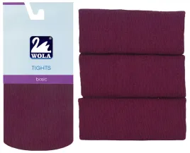 wola-rajstopy-gladkie-bawelna-152-158-red-plum