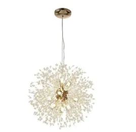 elegancka-lampa-wiszaca-zlota-dmuchawiec