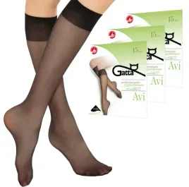 3x-gatta-podkolanowki-avi-lycra-15den-2-pary-nero