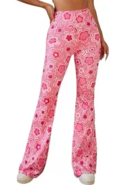 shein-spodnie-damskie-rozowe-we-wzor-dlugie-36-lol