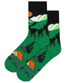 gatta-casual-skarpety-meskie-wzorowane-camping-bawelna-wz-140-zielone-42-44