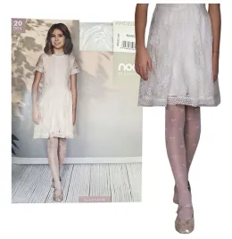 knittex-rajstopy-dzieciece-angelina-20den-biale-w-kokardki-140-146