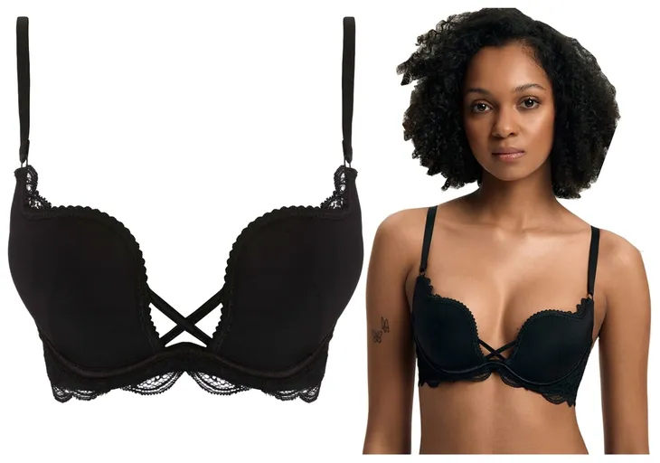 HENDERSON BIUSTONOSZ STANIK PUSH-UP CZARNY DELIS 75 C
