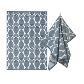 zwoltex-ryby-lawica-scierka-kuchenna-bawelniana-niebieski-240g-50x70cm