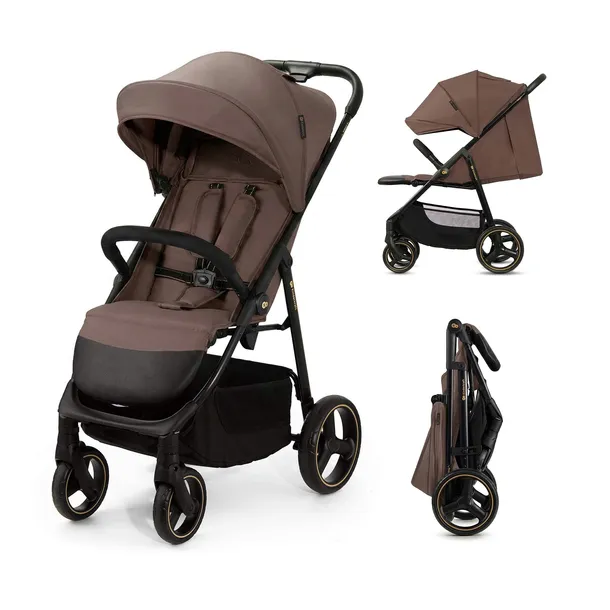 Wózek Spacerowy 22kg Składany Lekki Duże Koła Spacerówka Kinderkraft TRIG 3