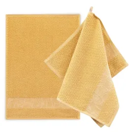 zwoltex-zonkil-recznik-kuchenny-sciereczka-z-bawelny-musztardowy-360g-30x50